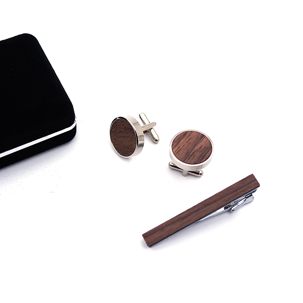 High Quality Cuff links neckti - Tie Bar Set Gift reseña y precio