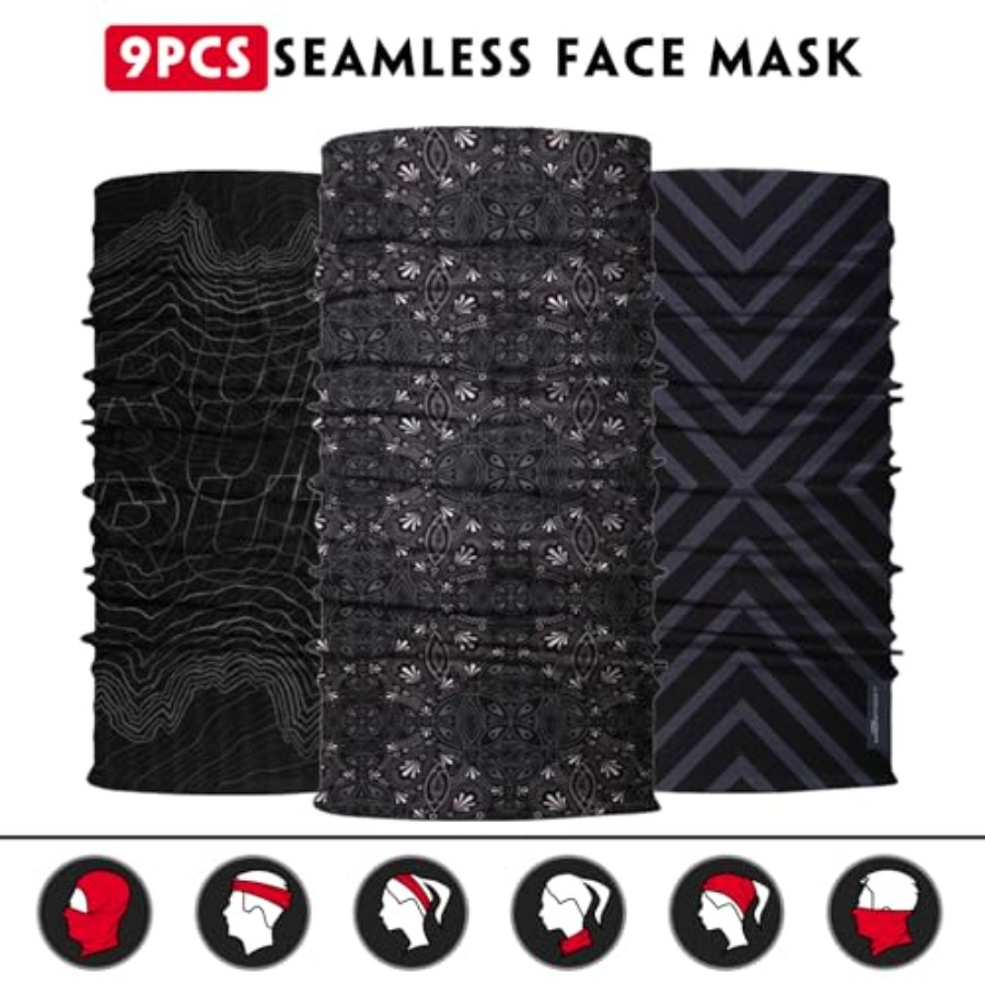 Neck Gaiter for Men Women Head - Face Scarf Mask reseña y precio