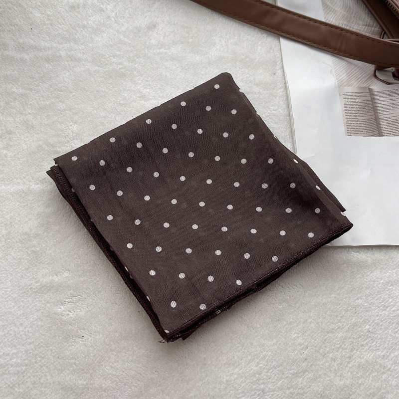 Lady Hair Dot Scarf Female Cot - Bandana Cotton reseña y precio