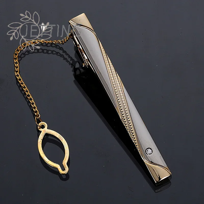 Hot Metal Simple Necktie Buckl - Tie Clip Silver reseña y precio