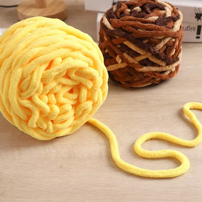 3PCS 300g Chenille Knitting Ya - Woven Scarf Blanket reseña y precio