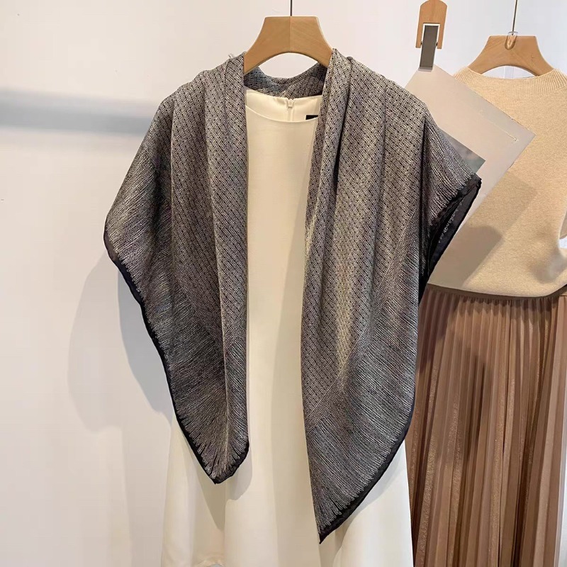 Oversized 110x110cm Real Silk  - Pashmina Wrap Large reseña y precio