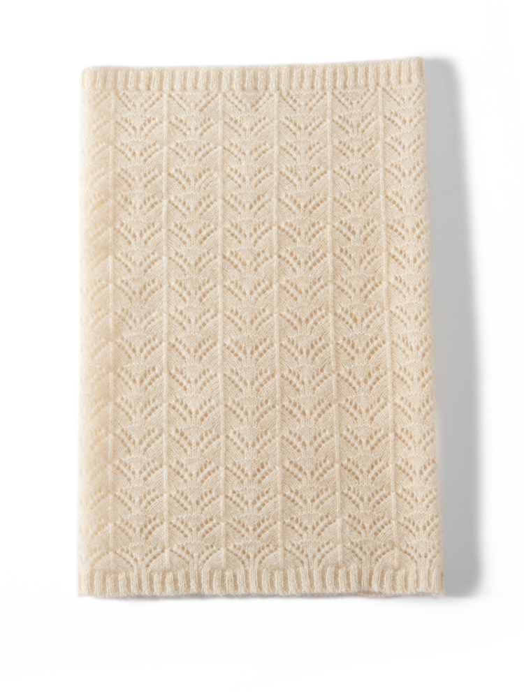 Womens 100% Cashmere Fan Point - Infinity Scarf Knit reseña y precio