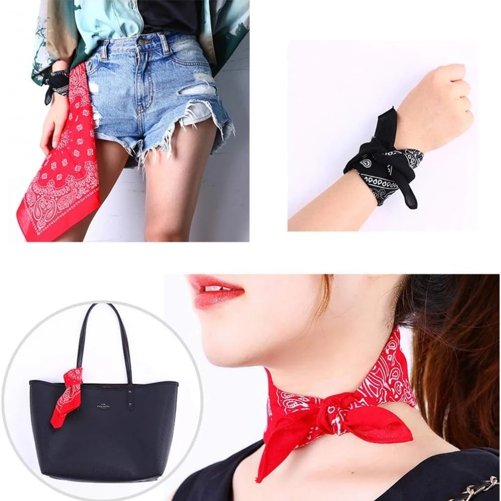 Unisex Men Women Bandana Hairb - Handkerchief Cotton Men reseña y precio