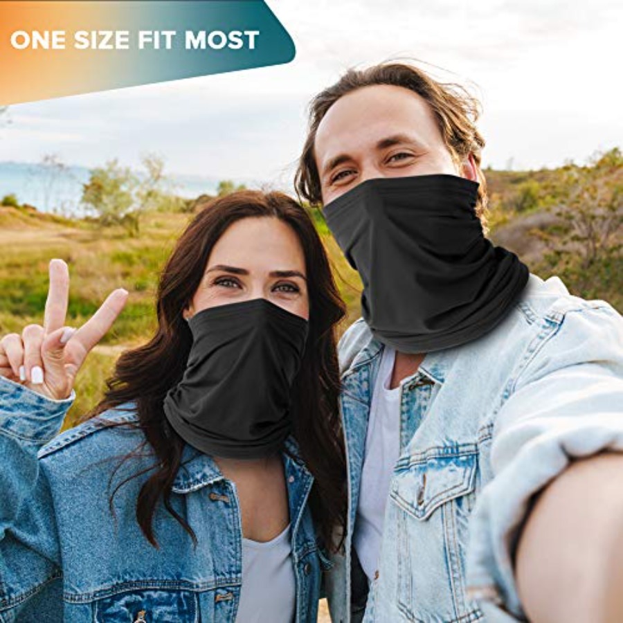 VULKIT 2 Pack Neck Gaiter Face - Face Scarf Mask reseña y precio