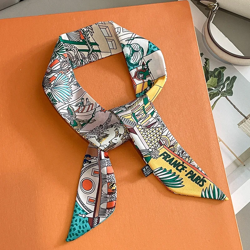 Luxury Design Horse Print Skin - Ascot Neck Scarf reseña y precio