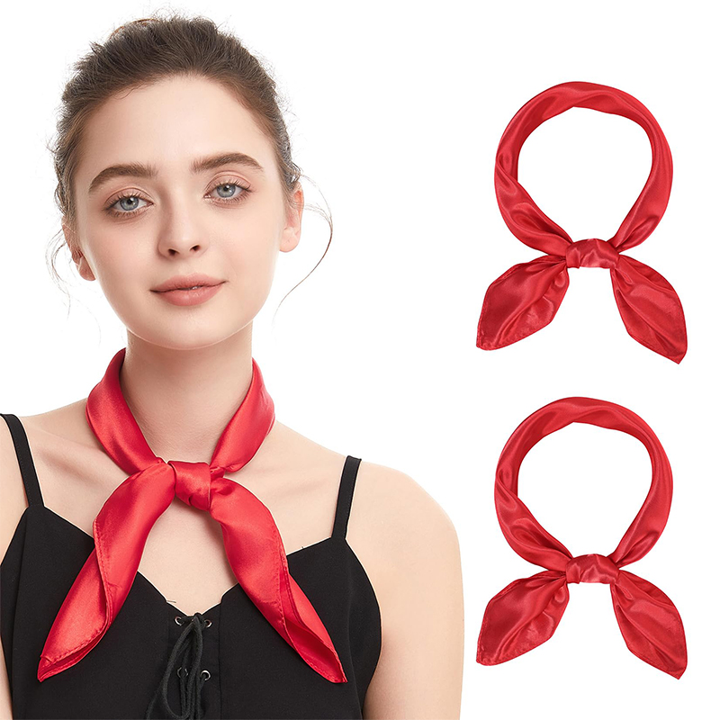 2024 New Fashion Women Satin S - Scarf Silk Square reseña y precio