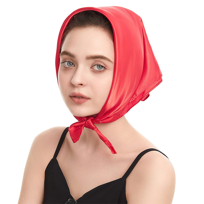 2024 New Fashion Women Satin S - Scarf Silk Square reseña y precio
