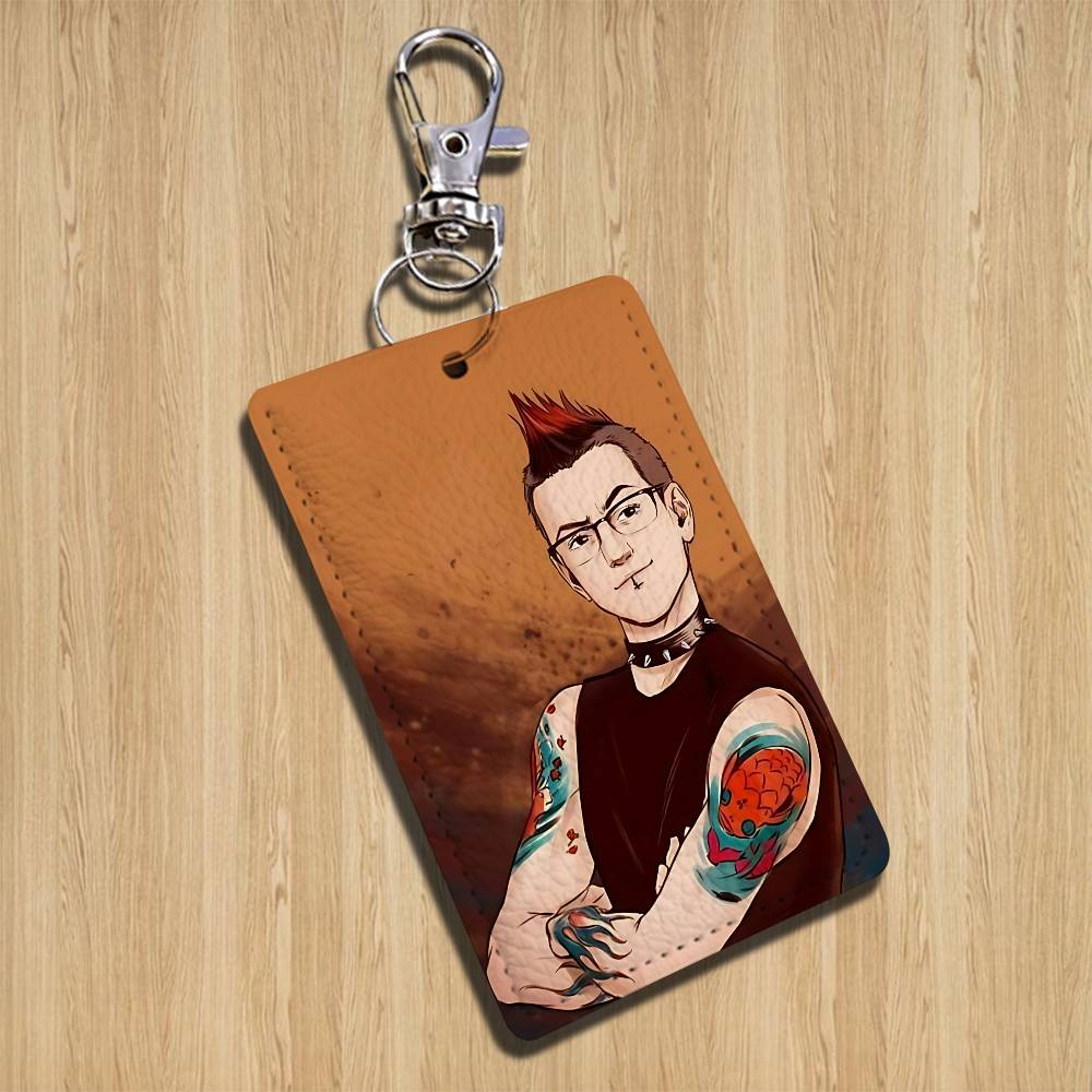 Fan art design Chester Benning - Lanyard Badge Holder reseña y precio