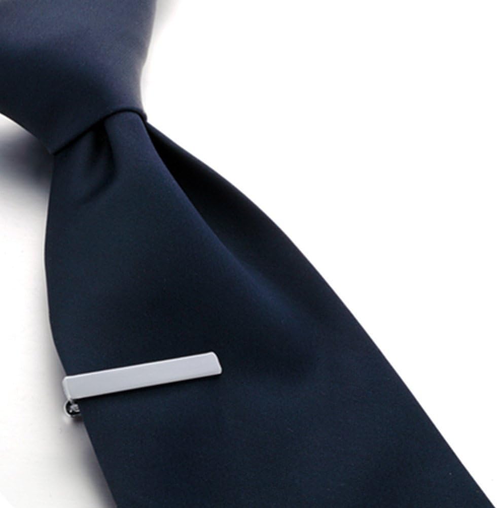 Men's Skinny Tie Clip Set 3 To - Tie Clip Silver reseña y precio