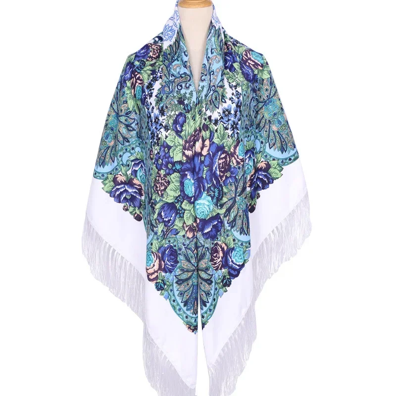 160*160cm Ethnic Large Square  - Woven Scarf Blanket reseña y precio