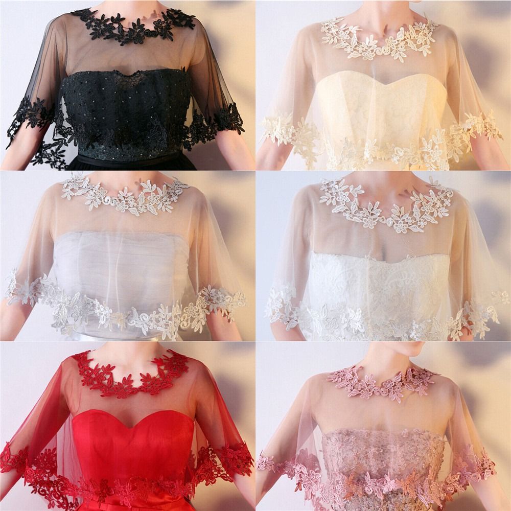 Women Party Bridal Casual Lace - Stole Wedding Shawl reseña y precio