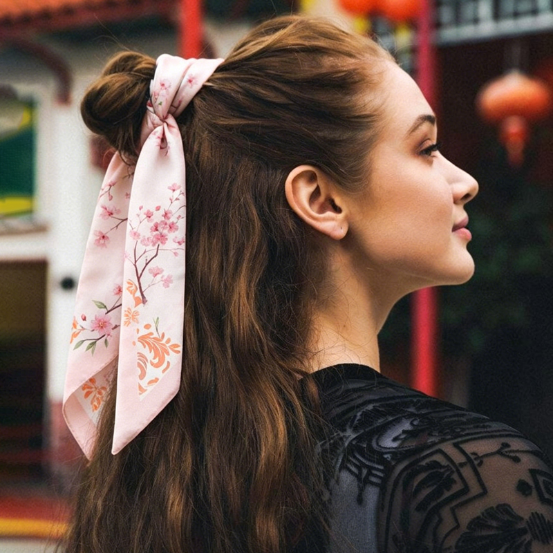 Fashion Women Silk Satin Skinn - Silk Neck Scarf reseña y precio