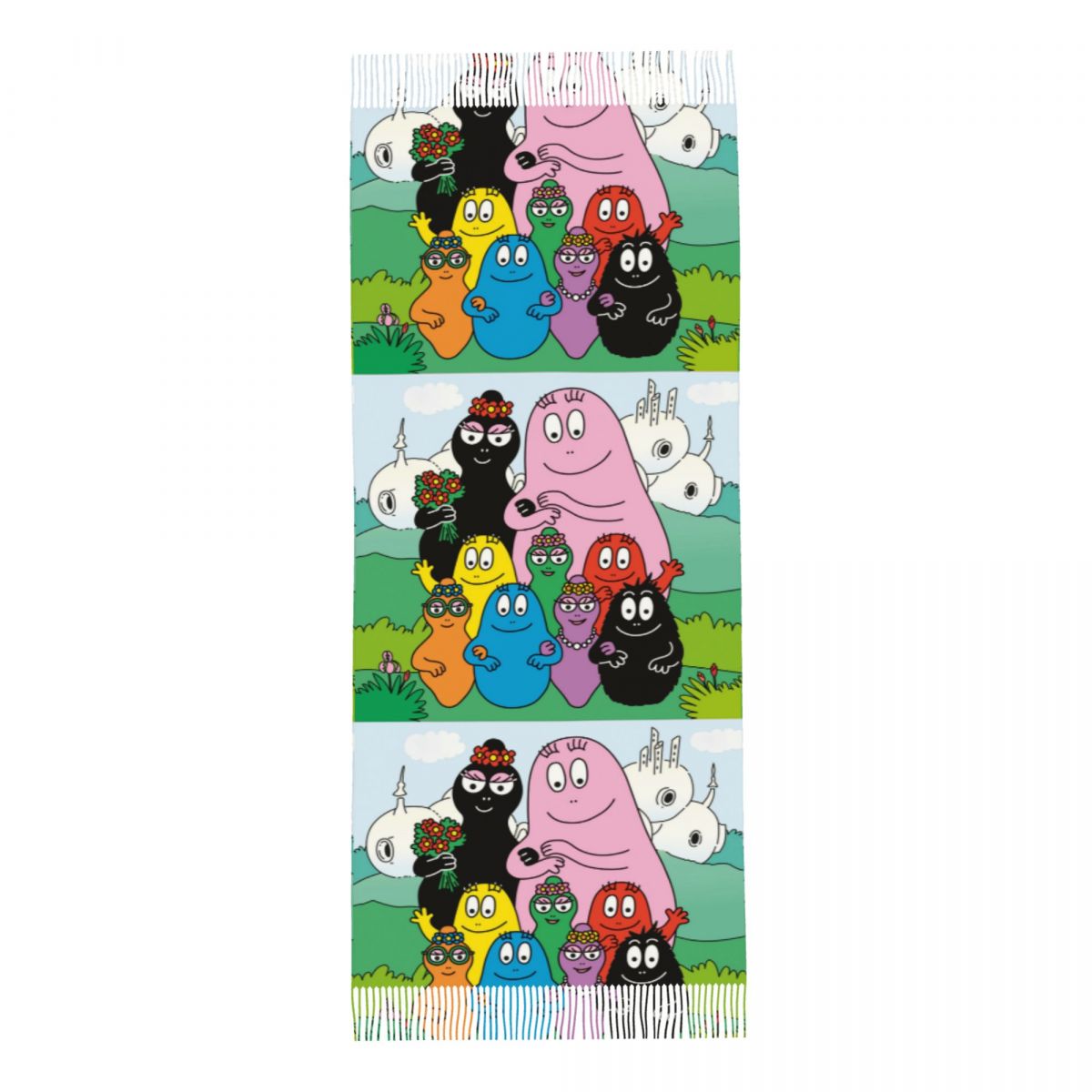 Les Barbapapa Family Shawls Wr - Pashmina Wrap Large reseña y precio