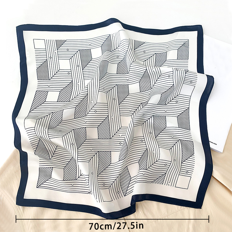 1pcs 70cm Striped Geometric Pa - Silk Tie Striped reseña y precio