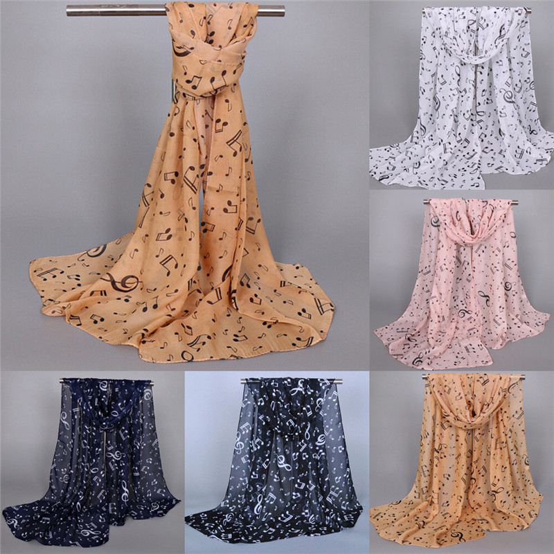 High Quality Scarves Musical N - Infinity Scarf Knit reseña y precio