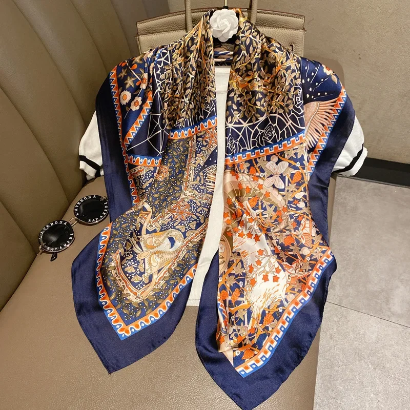 Light luxury 90 Silk scarf imi - Silk Tie Striped reseña y precio