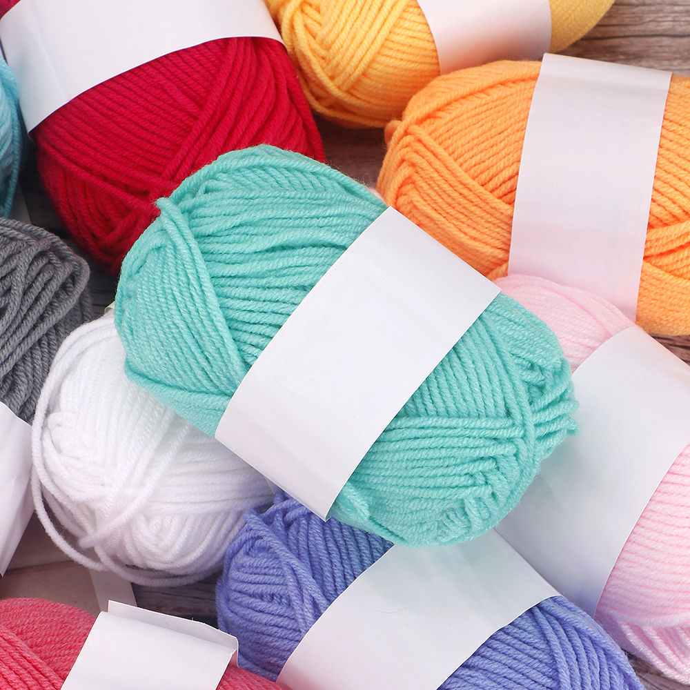 25(50)pcs/bag 4 Ply Milk Cotto - Woven Scarf Blanket reseña y precio