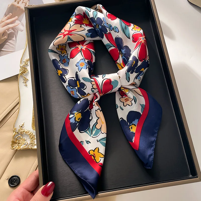 Luxury Square Scarf For Women  - Silk Neck Scarf reseña y precio