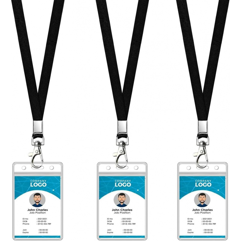 3 Pack Cruise Lanyard with ID  - Lanyard Badge Holder reseña y precio