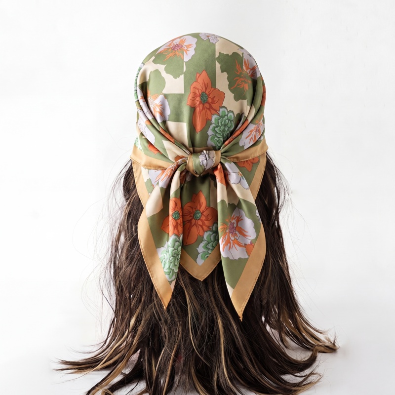 Print Silk Scarf Fashion Turba - Face Scarf Mask reseña y precio