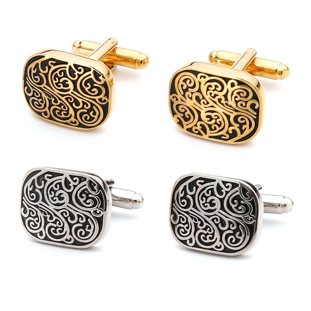 High Quality Gold Cufflinks Vi - Tie Clip Silver reseña y precio