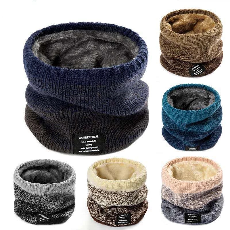 Winter Scarf for Men Fleece Ri - Handkerchief Cotton Men reseña y precio