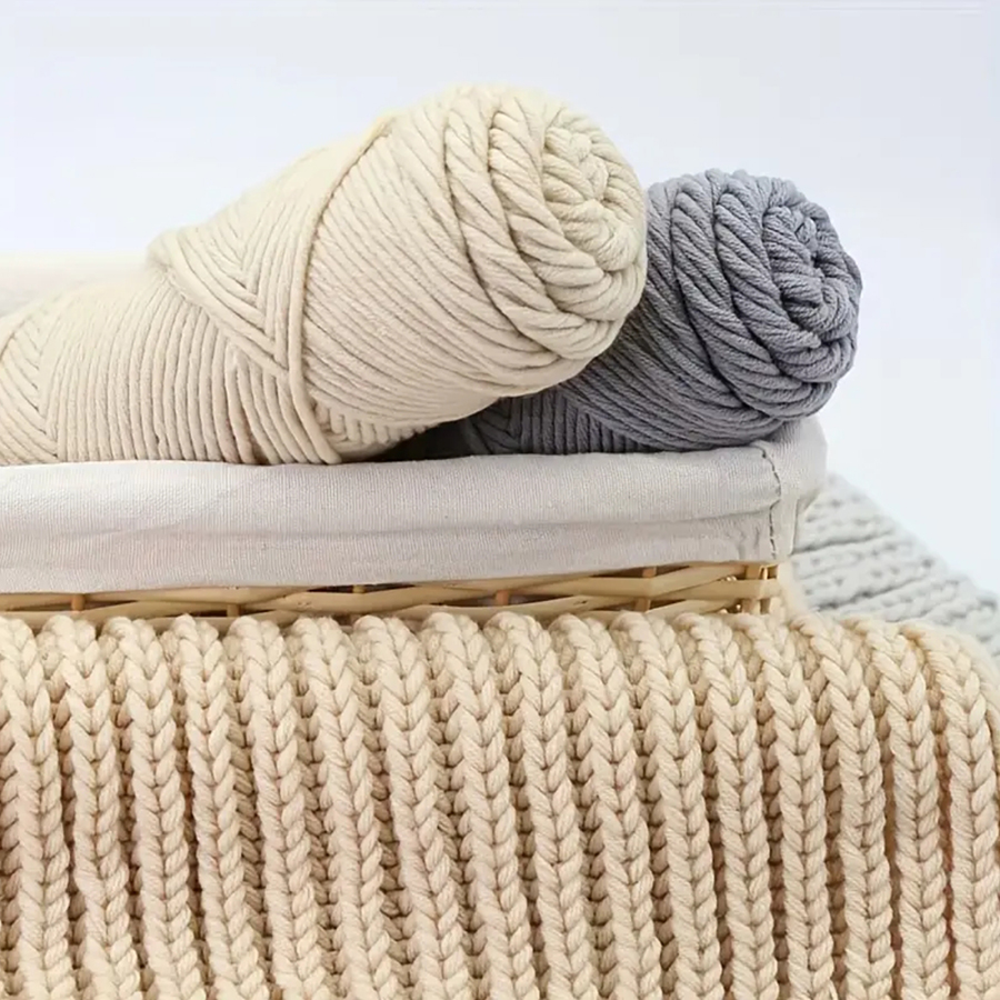 1Pc Lover's Cotton Yarn 8-Stra - Woven Scarf Blanket reseña y precio