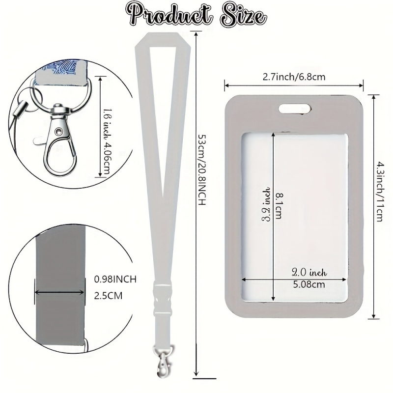 Black Neck Lanyard Badge Holde - Lanyard Badge Holder reseña y precio