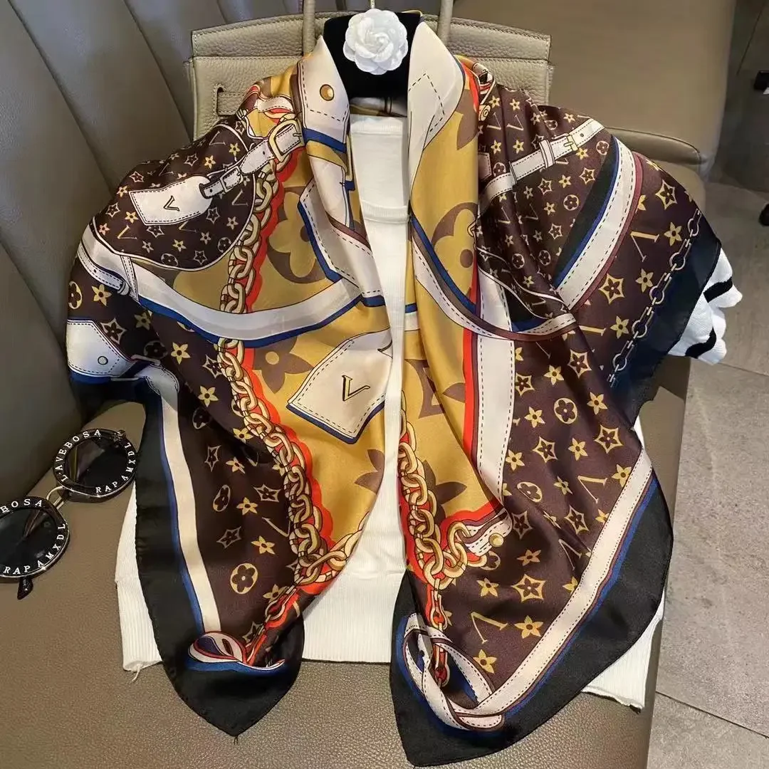 Light luxury 90 Silk scarf imi - Silk Tie Striped reseña y precio