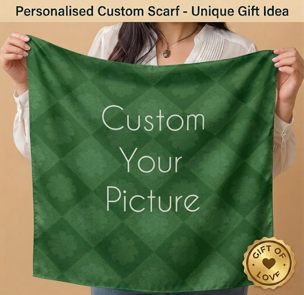 customize Soft Silk Scarf for  - Face Scarf Mask reseña y precio