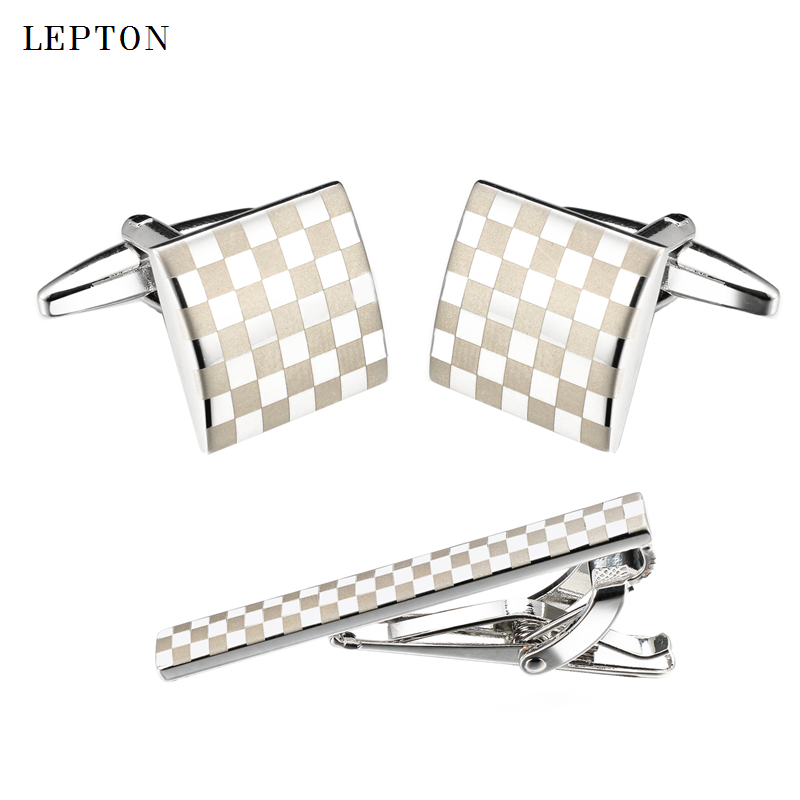 Lepton Classic Square  Laser M - Tie Bar Set Gift reseña y precio