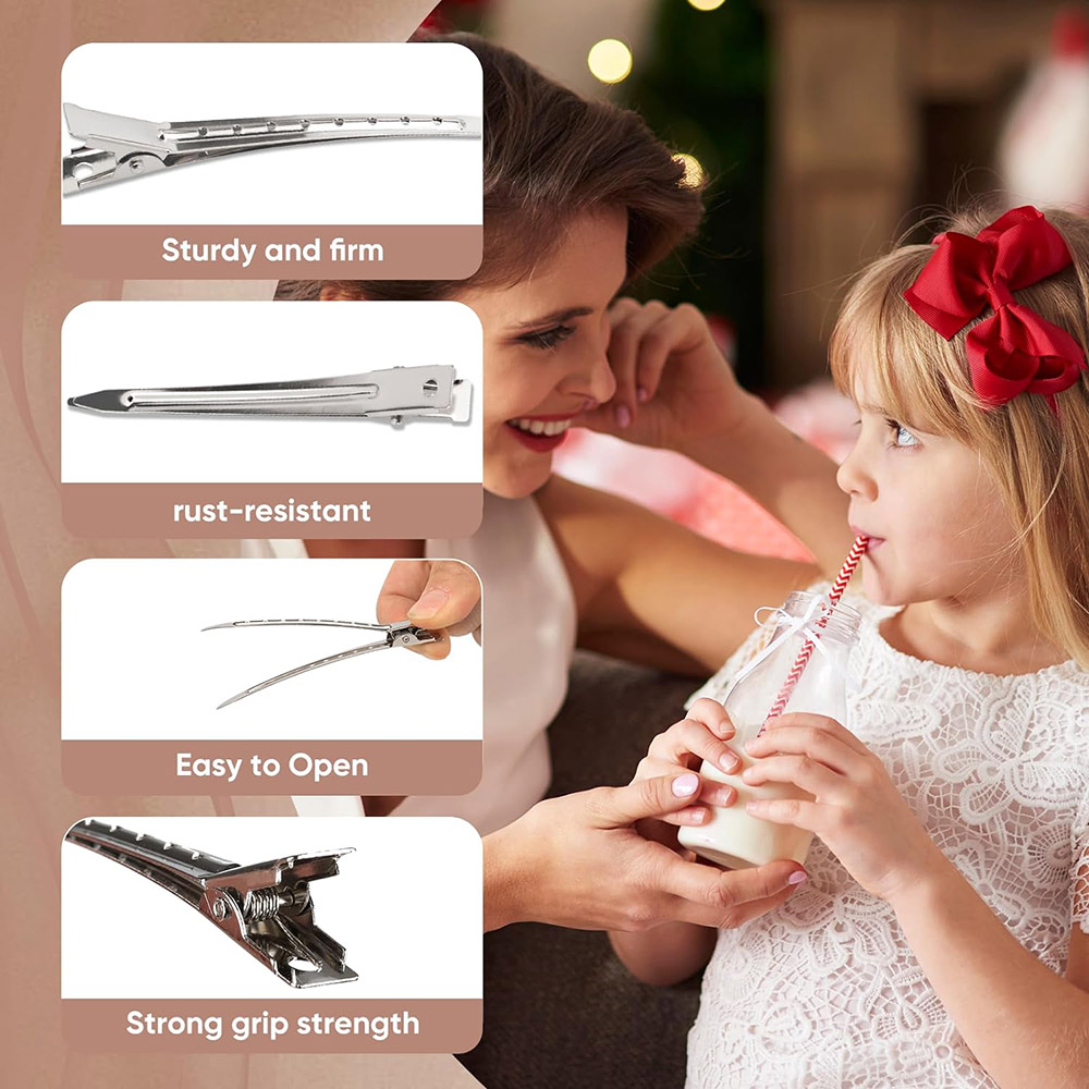 24pcs Silver Hair Clips For St - Tie Clip Silver reseña y precio