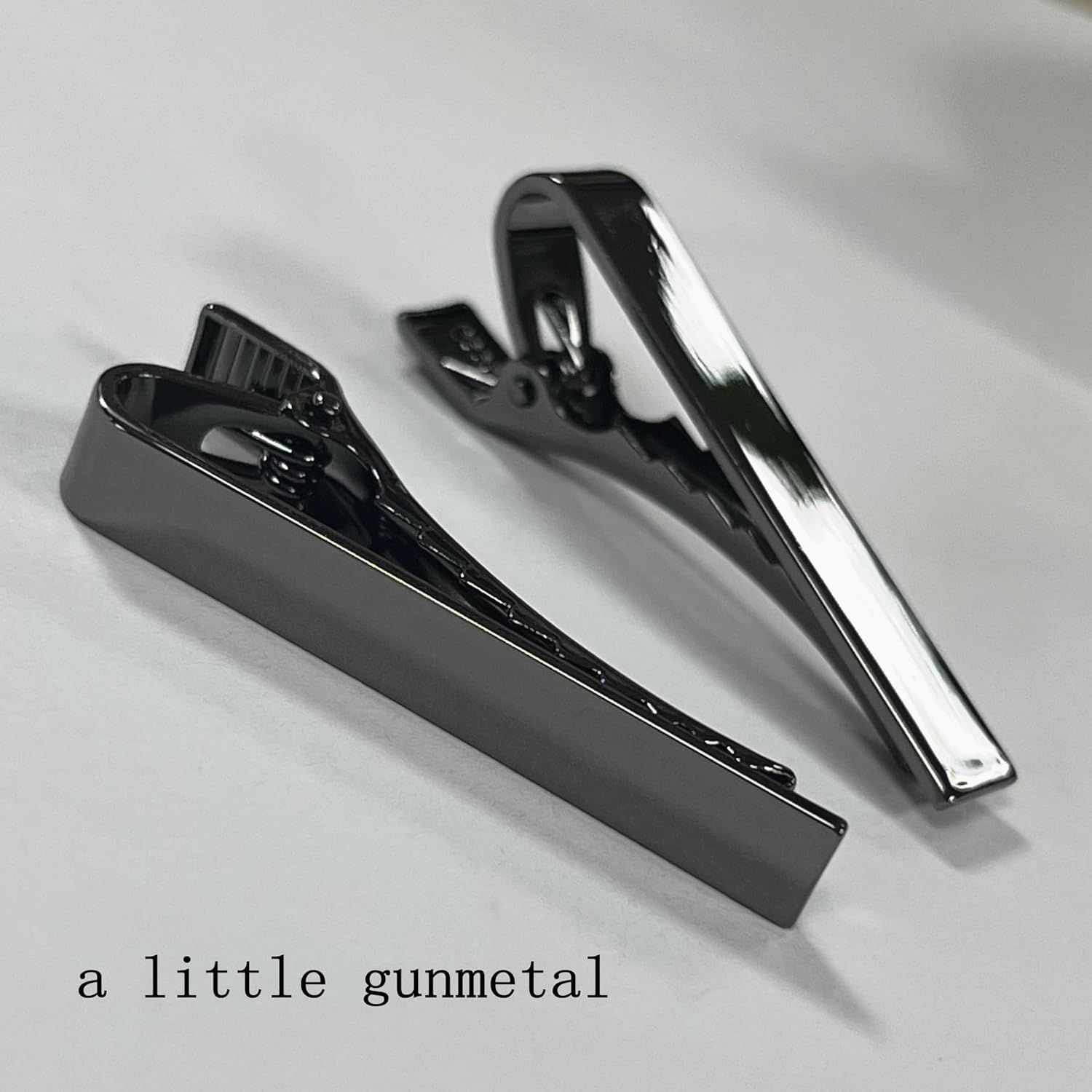 Men's Tie Clip Set - 1/2/3 Pcs - Tie Bar Set Gift reseña y precio