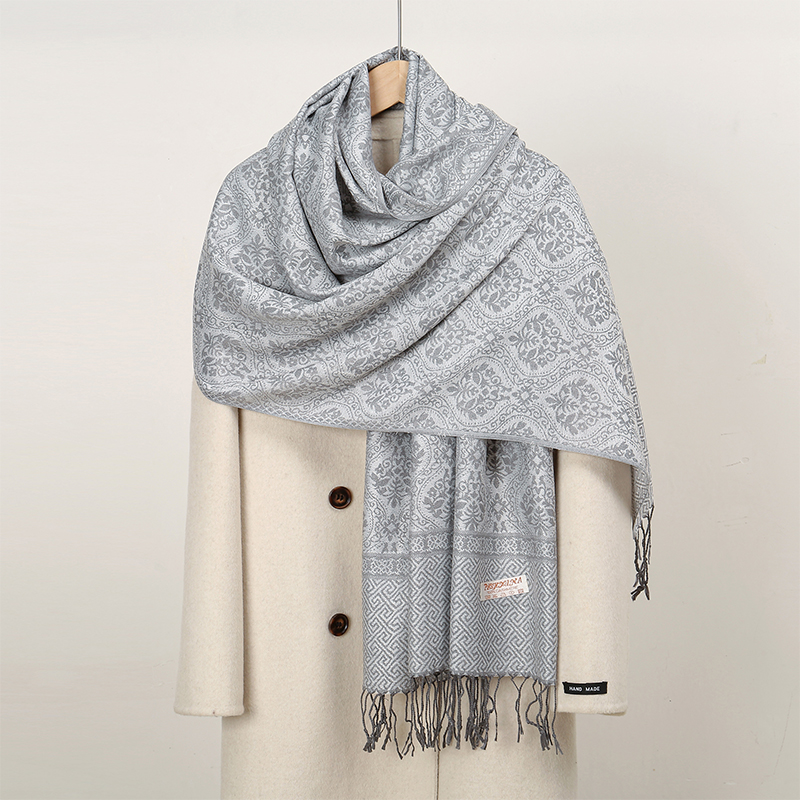 2024 Luxury Thick Cashmere Sca - Woven Scarf Blanket reseña y precio