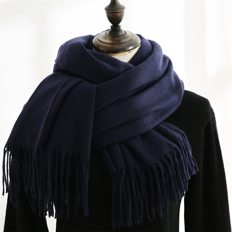 Fashion Scarf Man Winter Warm  - Muffler Men Wool reseña y precio