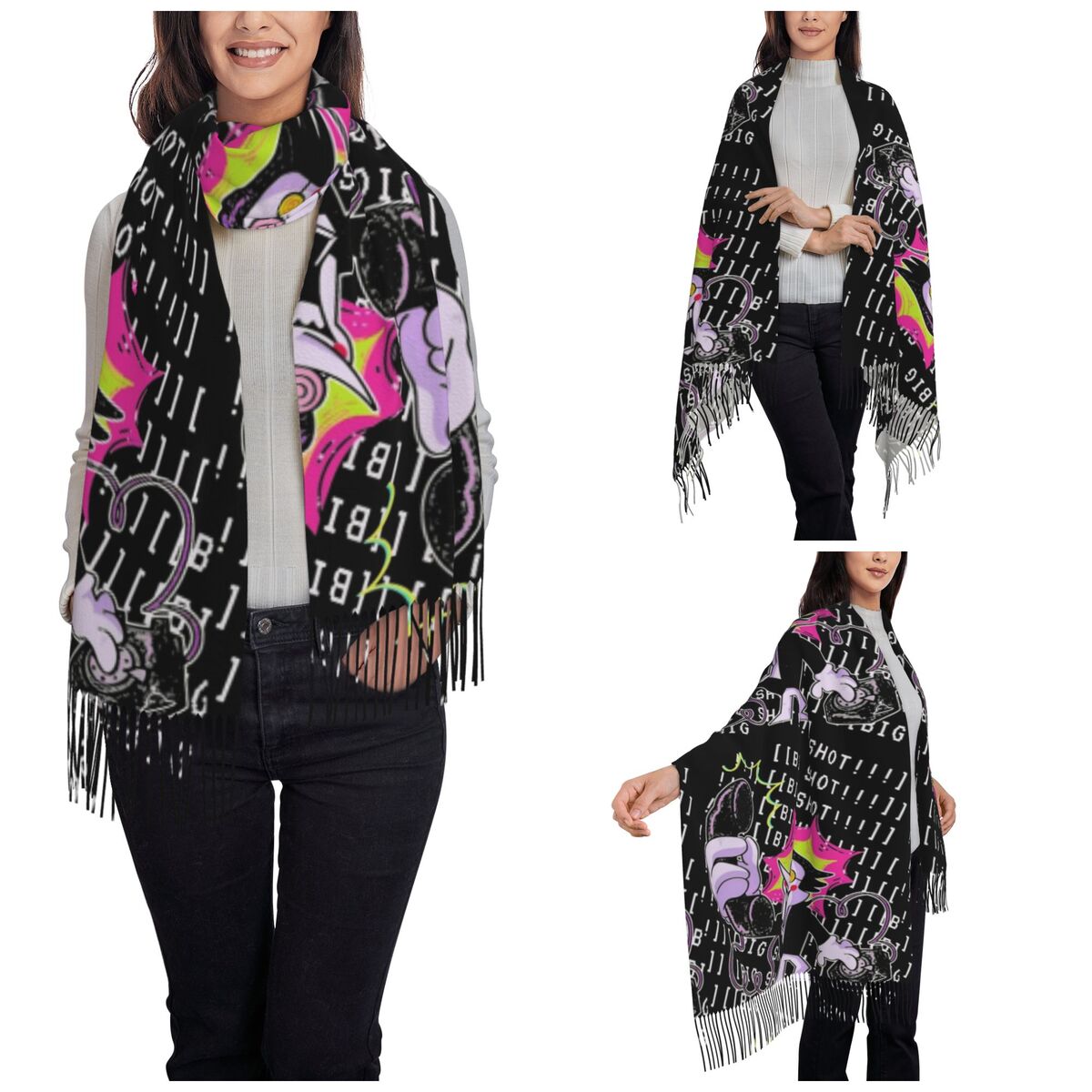 Deltarune Shawl Wrap for Women - Pashmina Wrap Large reseña y precio