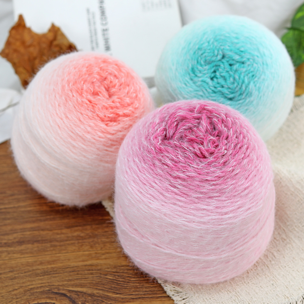 Gradual-length plush yarn, cak - Woven Scarf Blanket reseña y precio