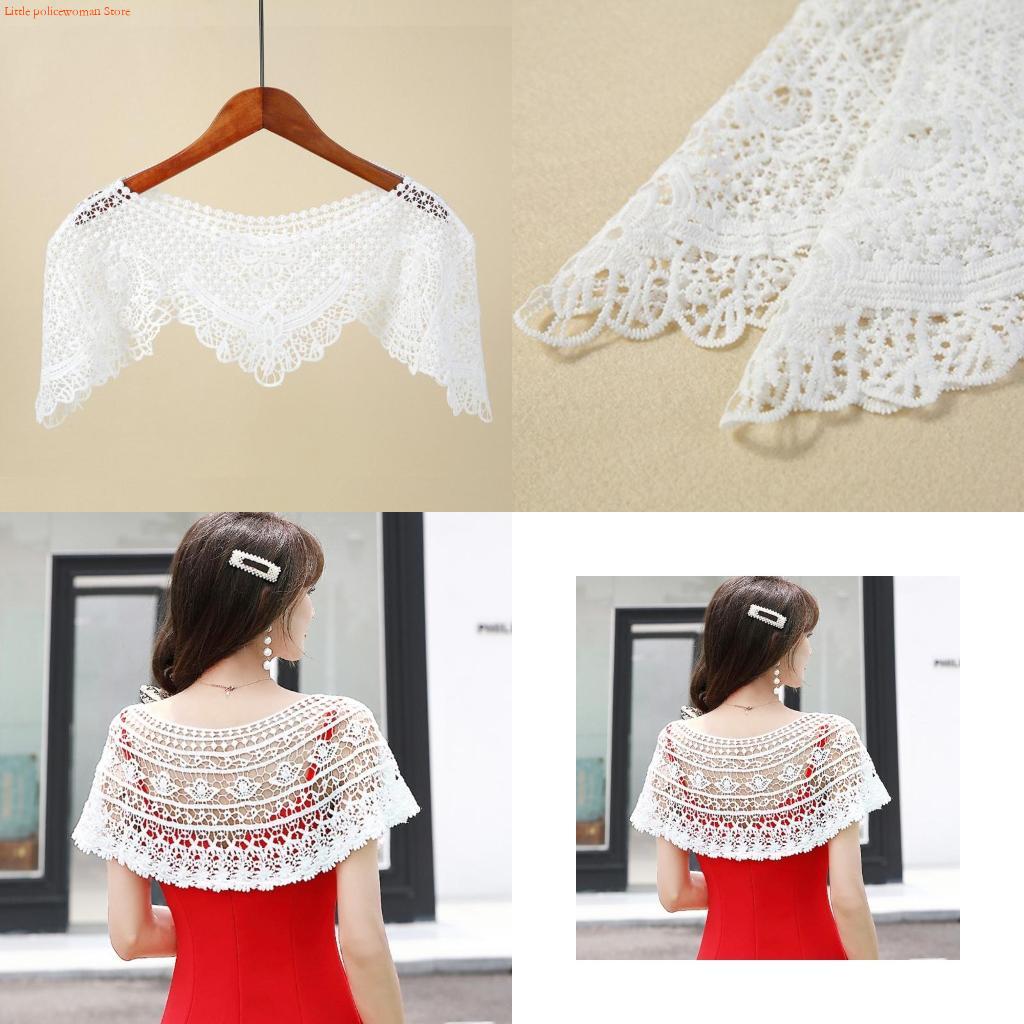 F92D Women Embroidery Floral L - Stole Wedding Shawl reseña y precio
