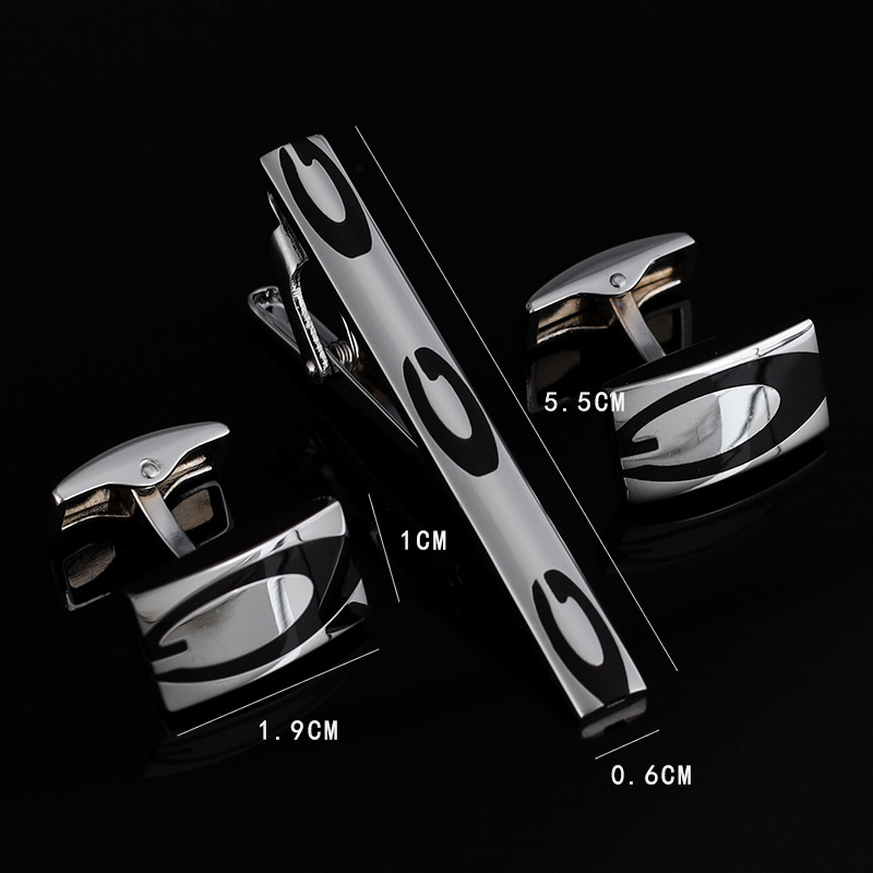 Mens Ties Clip Cufflinks Set S - Tie Bar Set Gift reseña y precio