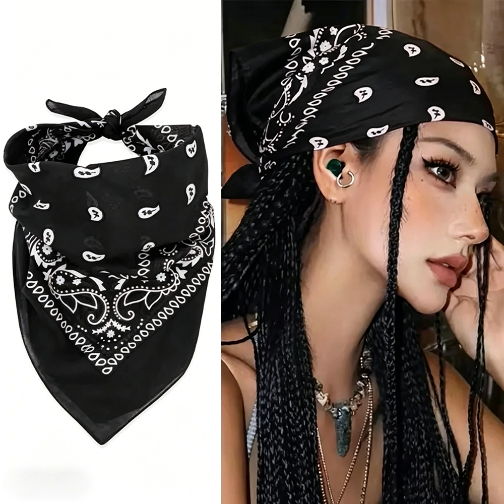 Hip Hop Wine Red Square Hair S - Ascot Neck Scarf reseña y precio
