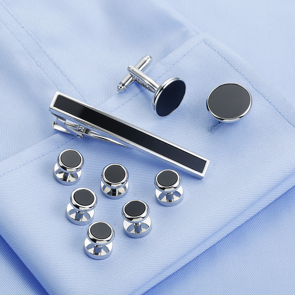 VAGULA 9 PCS Tie bar Cuff link - Tie Bar Set Gift reseña y precio