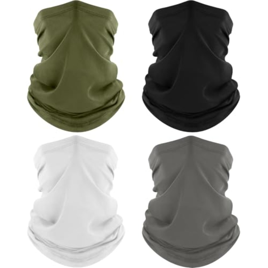 ROXUN 4 Pack Neck Gaiter, Cool - Face Scarf Mask reseña y precio