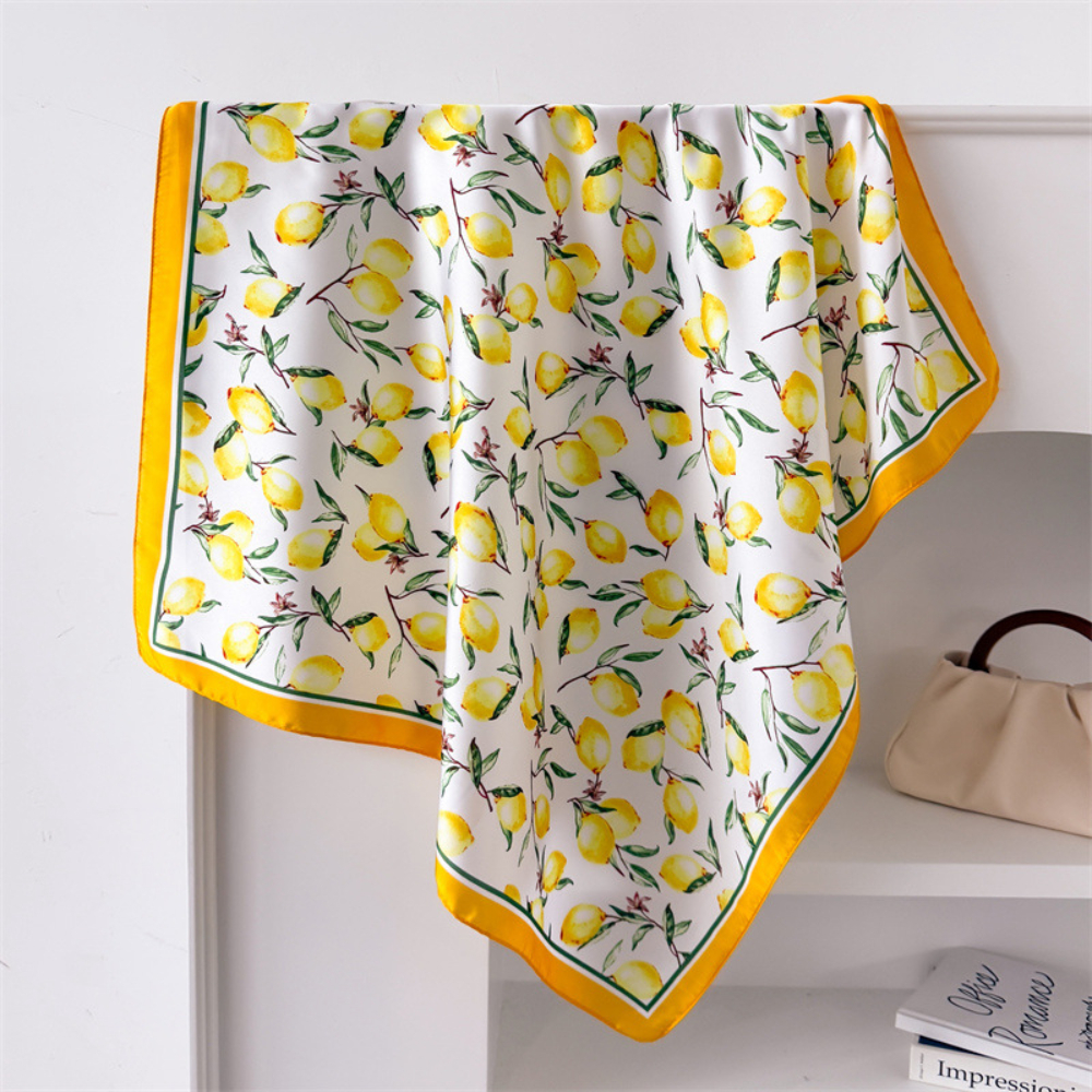 1pcs Summer Bright Color Oil P - Ascot Neck Scarf reseña y precio