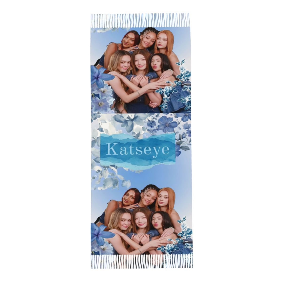 Katseye Kpop Scarf for Women W - Pashmina Wrap Large reseña y precio