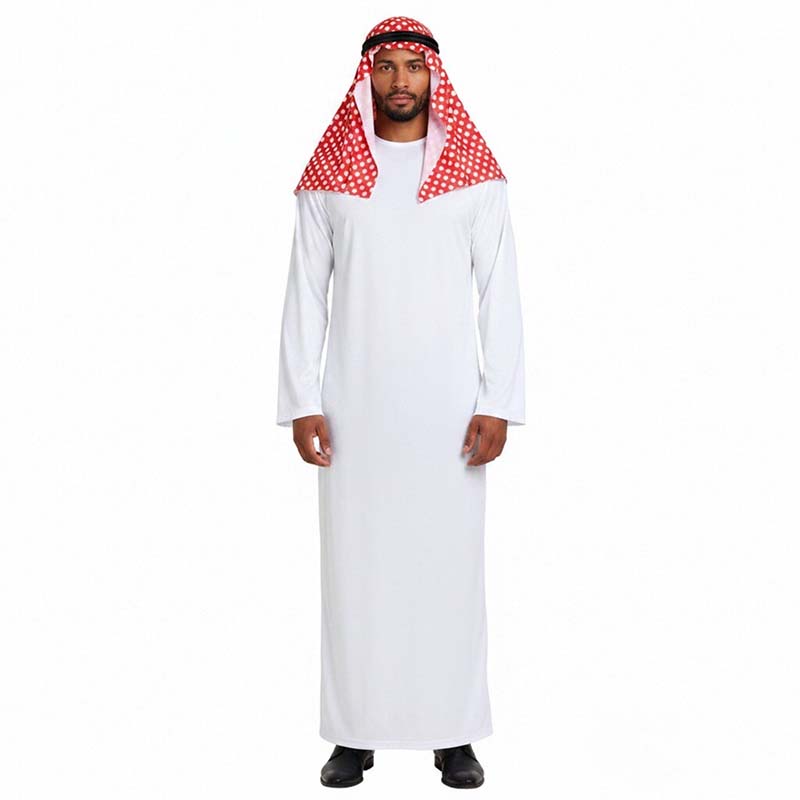 Traditional Arab Costume Arabi - Ascot Neck Scarf reseña y precio