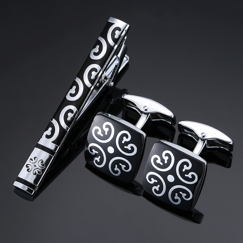 High Quality Cuff links neckti - Tie Bar Set Gift reseña y precio
