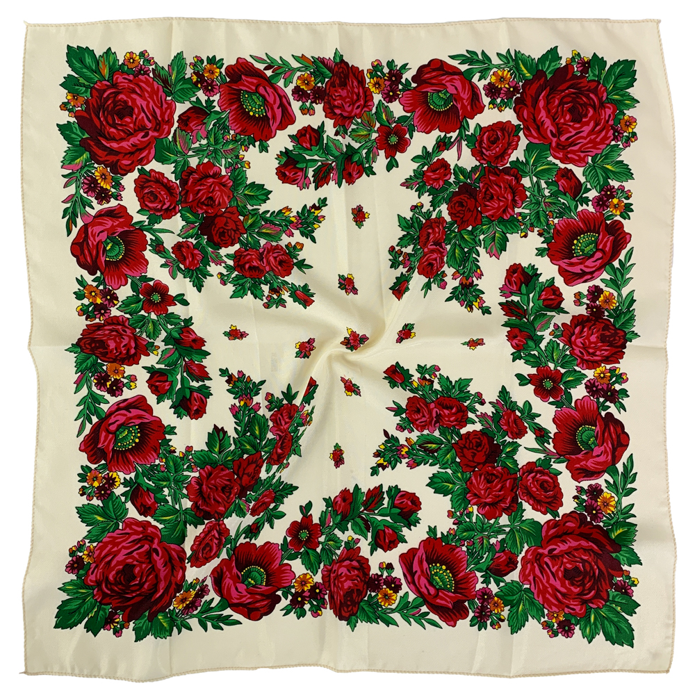 70*70cm Russian Square Scarf W - Bandana Cotton reseña y precio